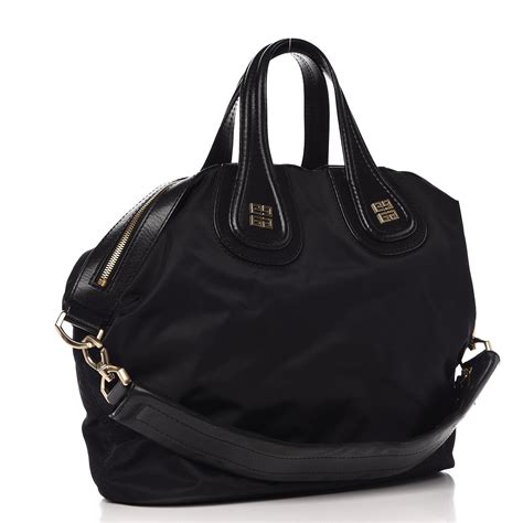 givenchy nightingale nylon|GIVENCHY Nylon Studded Medium Nightingale Black.